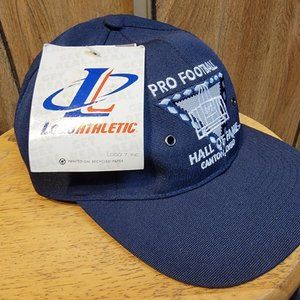 Vintage Men's Blue Pro Football Hall Of Fame Canton Ohio NFL Adjustable Cap